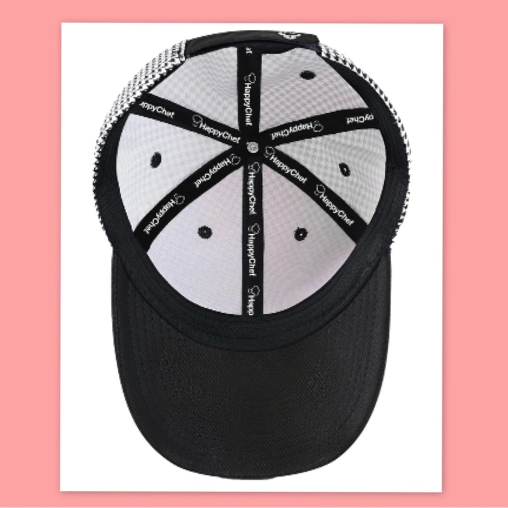 Happy Chef Classic Houndstooth Cap - Picture 5 of 6